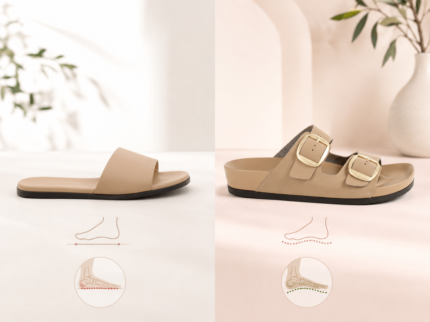 Orthopaedic Sandals vs Regular Sandals | Key Differences